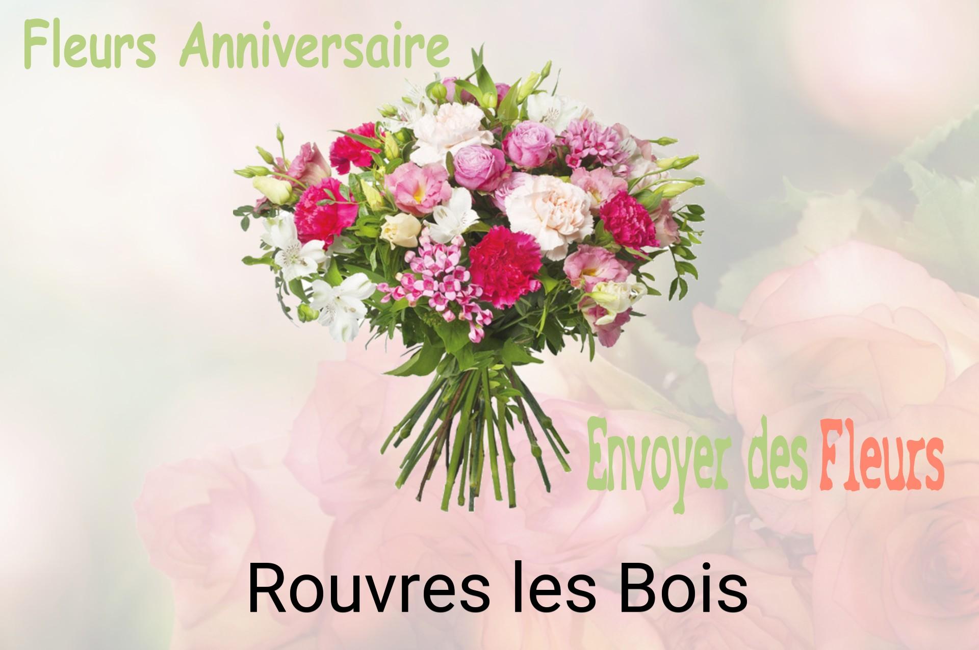 Bouquet de fleurs d’anniversaire livré à Rouvres-les-Bois
