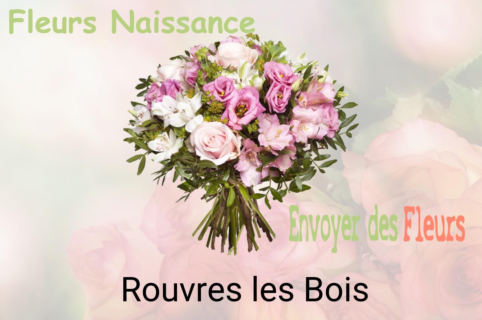 Bouquet de fleurs de naissance livré à Rouvres-les-Bois